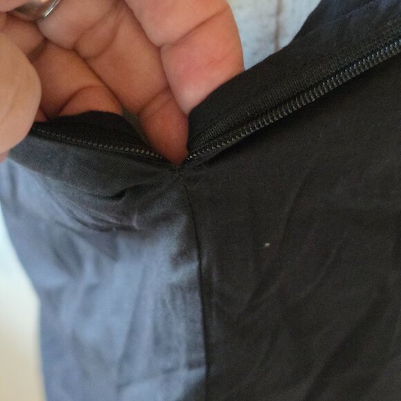 NEW RHODE PIA SHIRRED MINI DRESS IN BLACK SIZE L - Picture 4 of 6